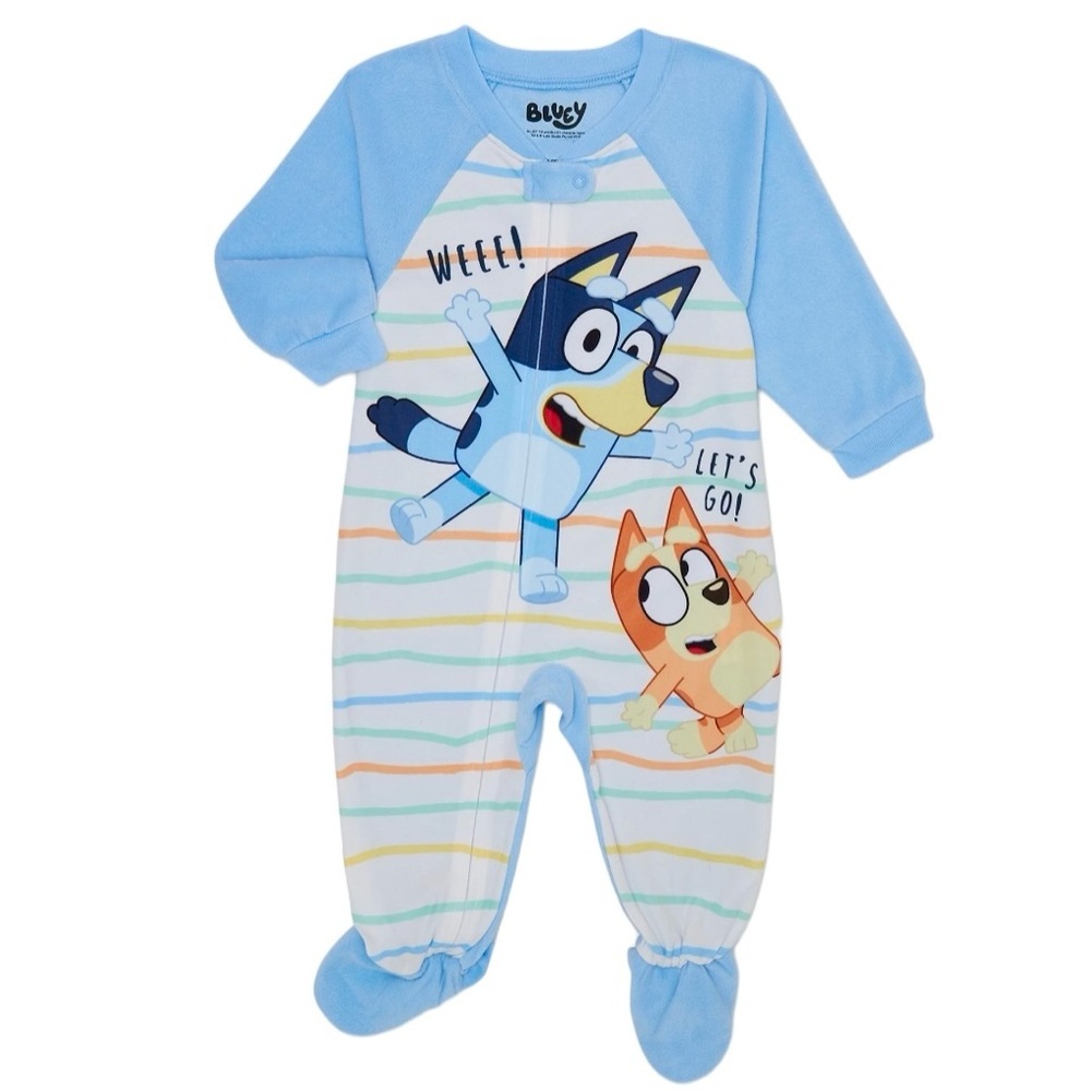 Bluey Footed Pajamas